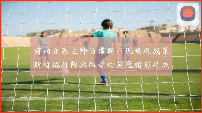 前切尔西主帅马雷斯卡现场观战莱斯特城对阵诺维奇的英冠精彩对决